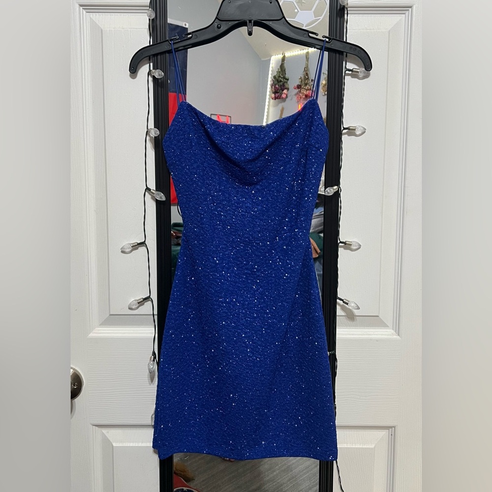 Windsor Sparkling Royal Blue Dress
